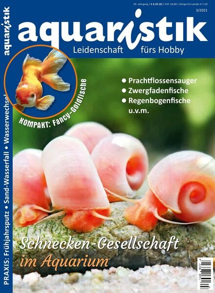 Aquaristik – April 2021 Cover