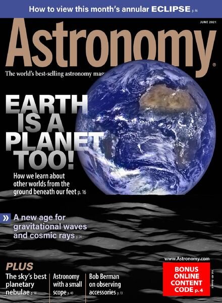 Astronomy – June 2021 Cover