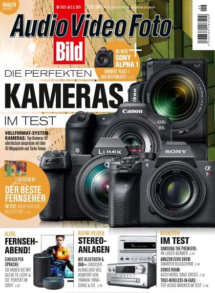 Audio Video Foto Bild – Juni 2021 Cover