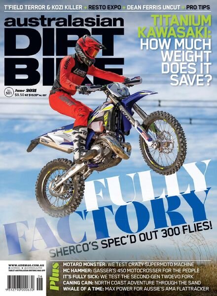 Australasian Dirt Bike – June 2021 Cover