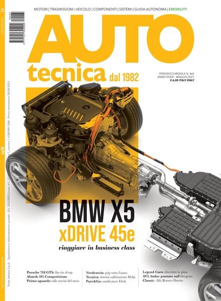 Autotecnica – maggio 2021 Cover