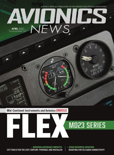 Avionics News – April 2021 Cover