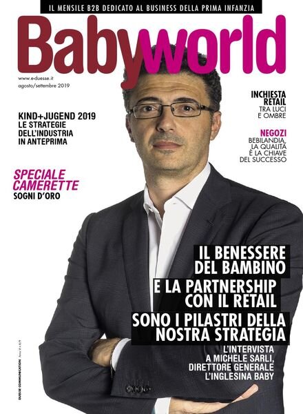BabyWorld – Agosto-Settembre 2019 Cover