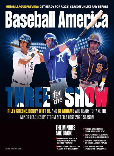 Baseball America – May 2021 Cover