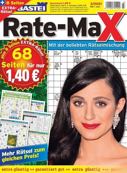 Bastei Rate-Max – April 2021 Cover