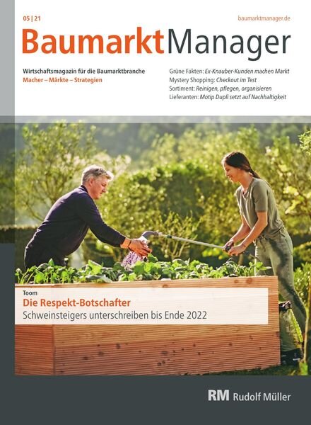 baumarktmanager – April 2021 Cover