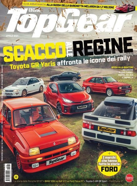 BBC Top Gear Italia – aprile 2021 Cover
