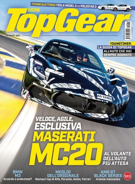 BBC Top Gear Italia – gennaio 2021 Cover
