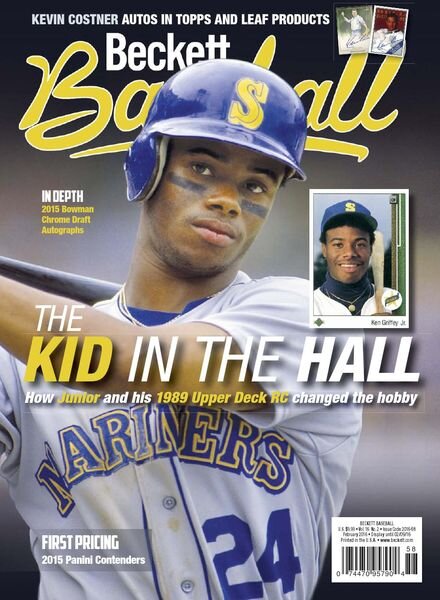 Beckett Baseball – February 2016 Cover