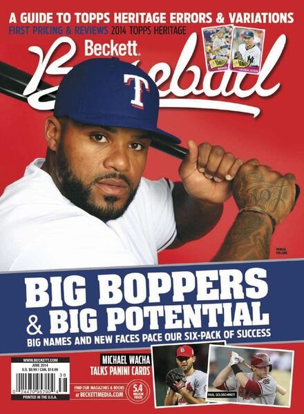 Beckett Baseball – June 2014 Cover
