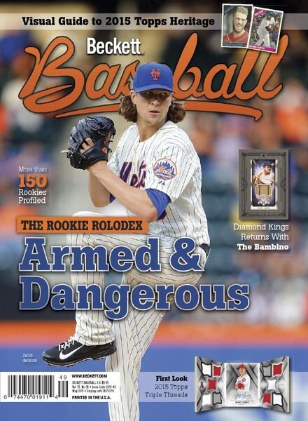 Beckett Baseball – May 2015 Cover