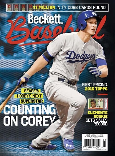 Beckett Baseball – May 2016 Cover