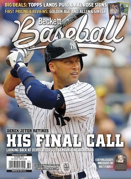 Beckett Baseball – October 2014 Cover