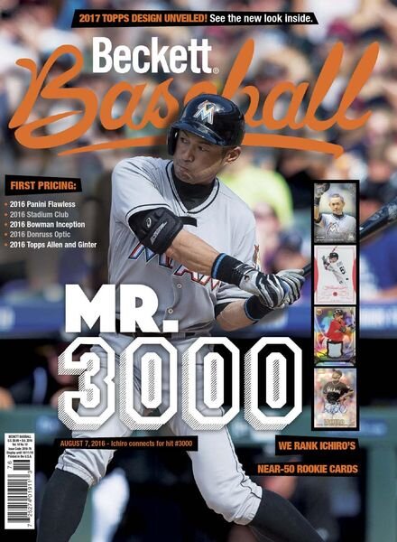 Beckett Baseball – October 2016 Cover