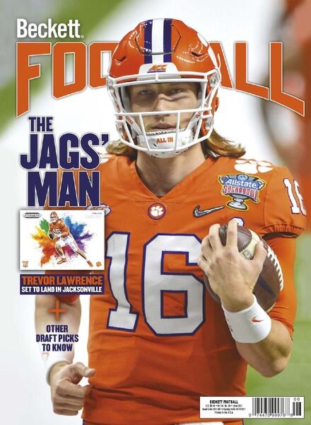 Beckett Football – June 2021 Cover