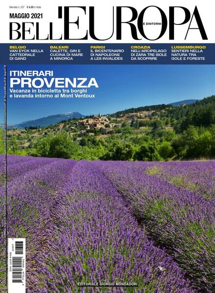 Bell’Europa – Maggio 2021 Cover