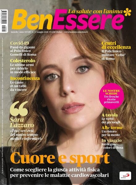 Benessere – Maggio 2021 Cover