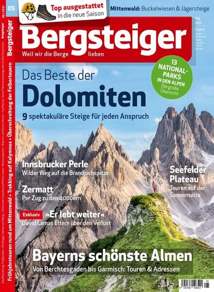 Bergsteiger – Mai 2021 Cover