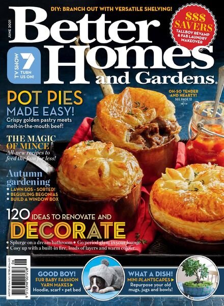Better Homes and Gardens Australia – June 2021 Cover