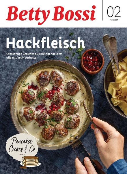 Betty Bossi – Februar 2021 Cover