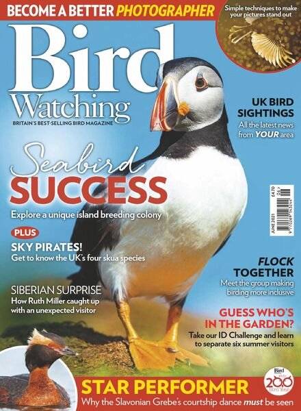 Bird Watching UK – June 2021 Cover