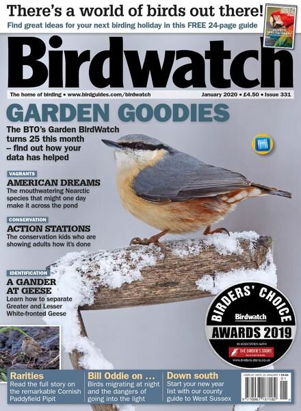 Birdwatch UK – Issue 331 – January 2020 Cover