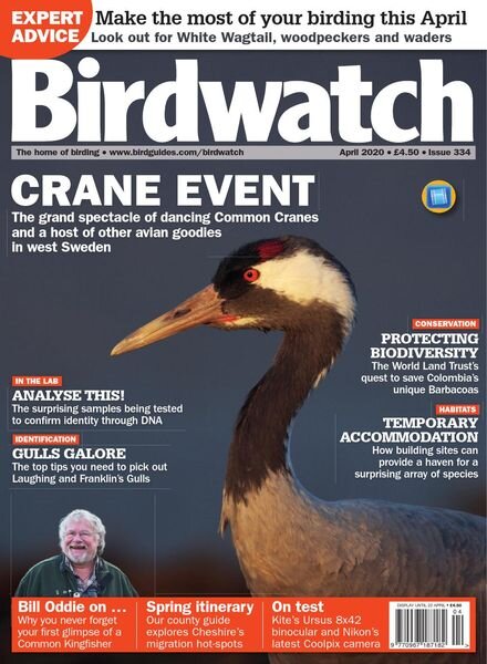 Birdwatch UK – Issue 334 – April 2020 Cover
