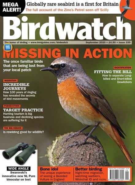 Birdwatch UK – Issue 339 – September 2020 Cover