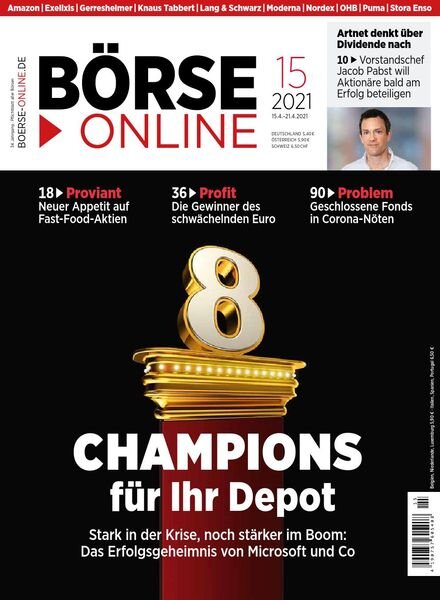 BOrse Online – 15 April 2021 Cover