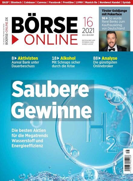 BOrse Online – 22 April 2021 Cover