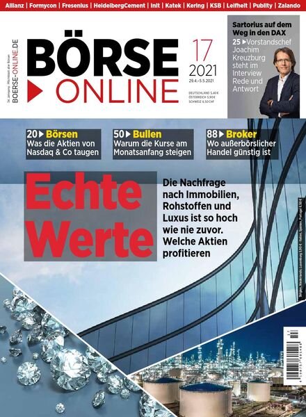Borse Online – 29 April 2021 Cover