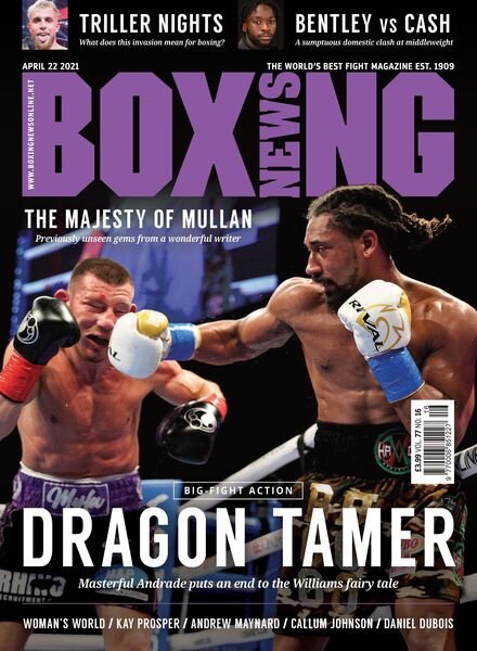 Boxing News – 22 April 2021 Cover