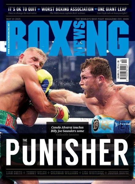 Boxing News – May 13, 2021 Cover