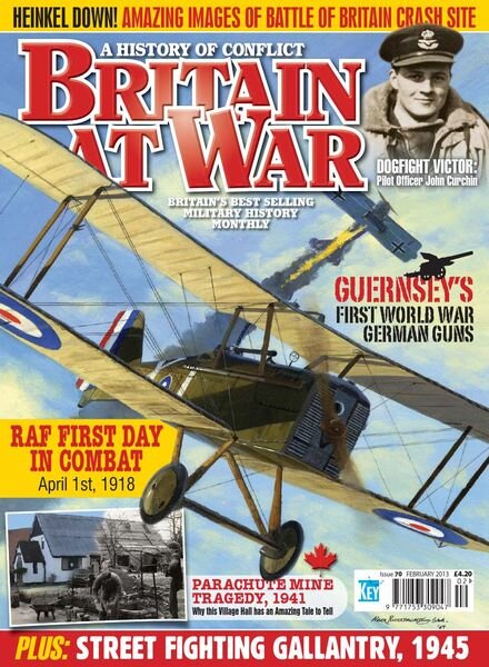 Britain at War – Issue 70 – February 2013 Cover