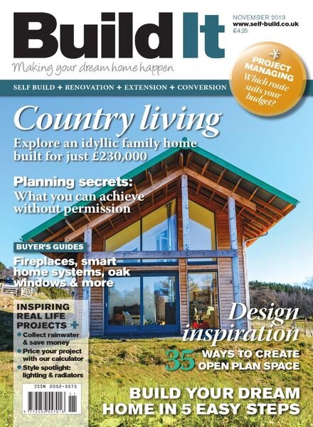 Build It – November 2013 Cover