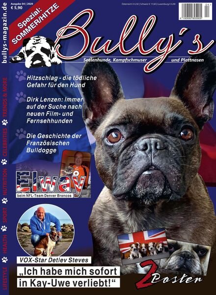 Bully’s Das Magazin – 26 Juni 2020 Cover