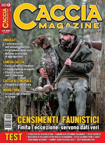 Caccia Magazine – Maggio 2021 Cover