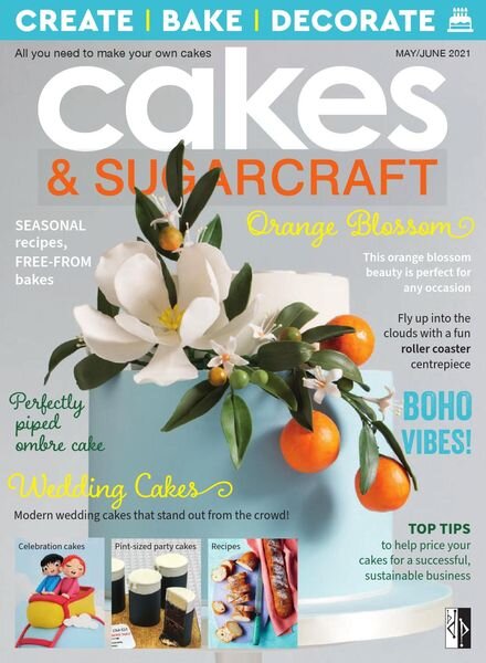 Cakes & Sugarcraft – May-June 2021 Cover