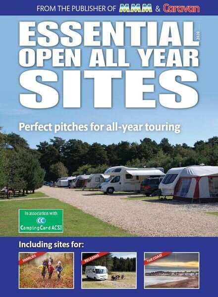 Camping – Essential Open All Year Sites 2020 Cover