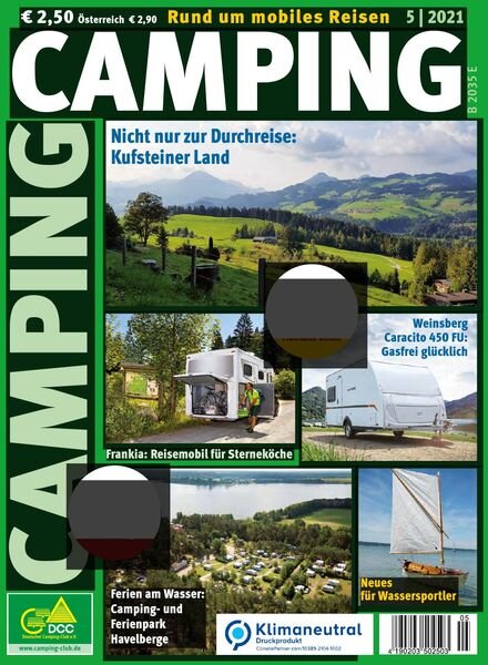 Camping Germany – Mai 2021 Cover