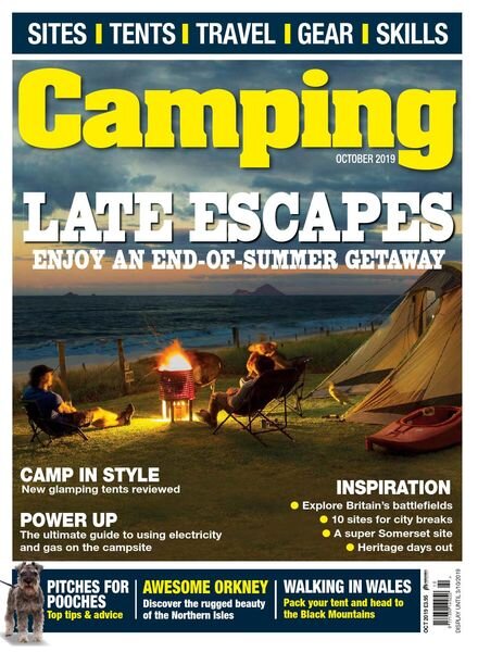 Camping – October 2019 Cover