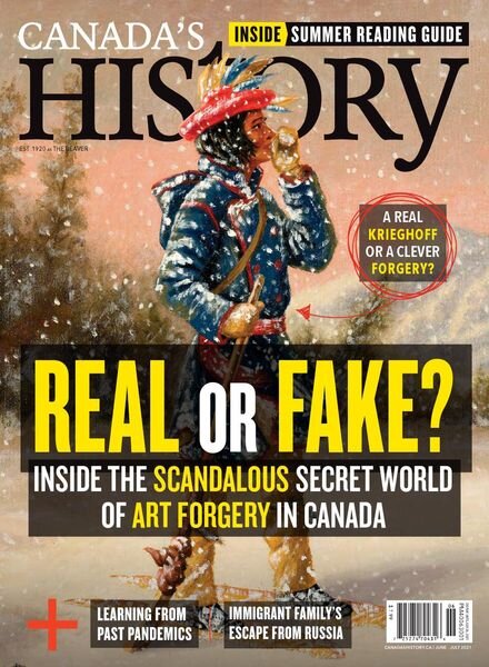 Canada’s History – June-July 2021 Cover