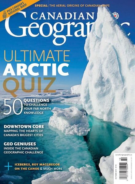 Canadian Geographic – October 2015 Cover