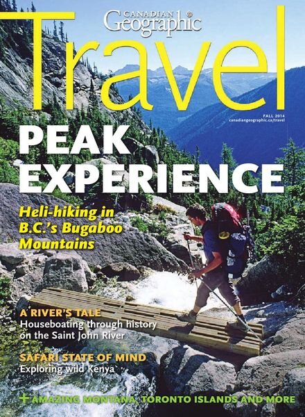 Canadian Geographic – September 2014 Cover