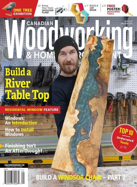 Canadian Woodworking & Home Improvement – April May 2020 Cover