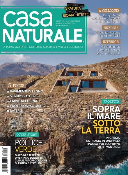 Casa Naturale – maggio 2021 Cover