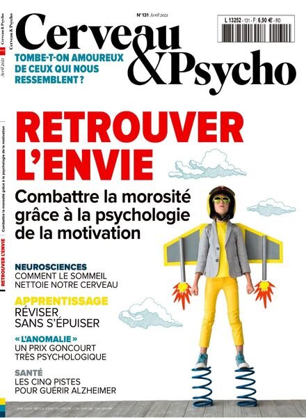 Cerveau & Psycho – Avril 2021 Cover