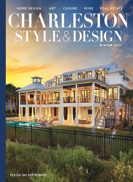 Charleston Style & Design – Winter 2021 Cover