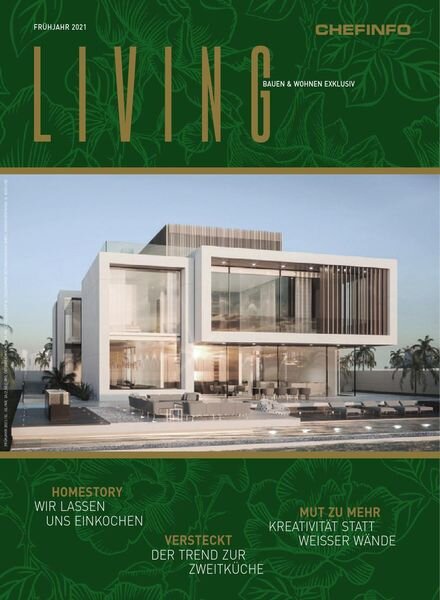 Chefinfo Living – Marz 2021 Cover