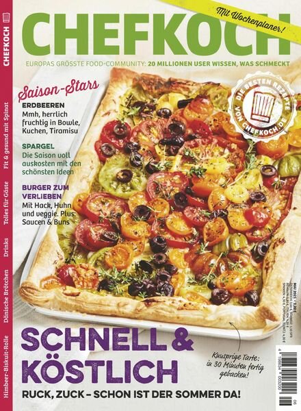 Chefkoch – Juni 2021 Cover